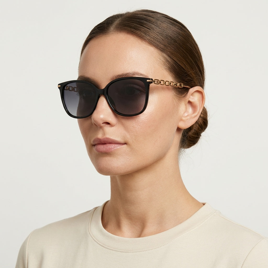 SOFT SQUARE GREEN SUNGLASSES SUN148 F3010