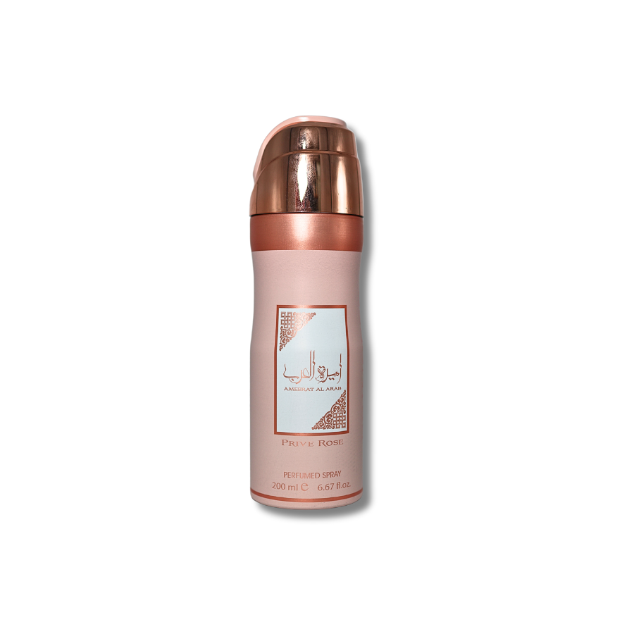 Lattafa Ameerat Al Aran Prive Rose Deodorant 6.67FL.OZ
