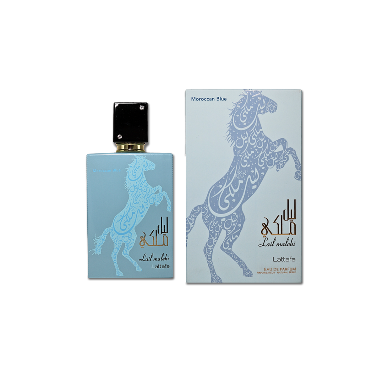 Lattafa Lail Maleki Moroccan Blue EDP 3.4FL.OZ For Unisex