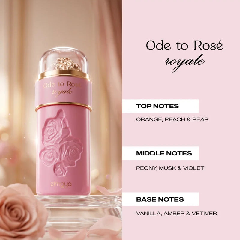 Zimaya Ode To Rosé Royale Eau De Parfum 3.4FL.OZ | 100ML