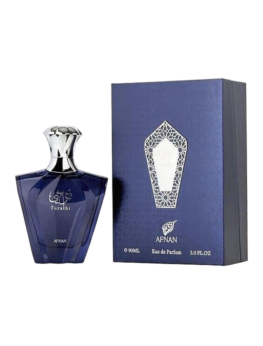 Afnan Turathi Blue EDP 3.0FL.OZ For Men