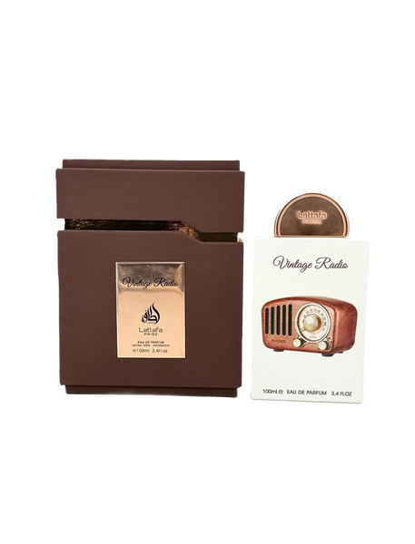 Lattafa Pride Vintage Radio Eau De Parfum 3.4 FL.OZ For Unisex