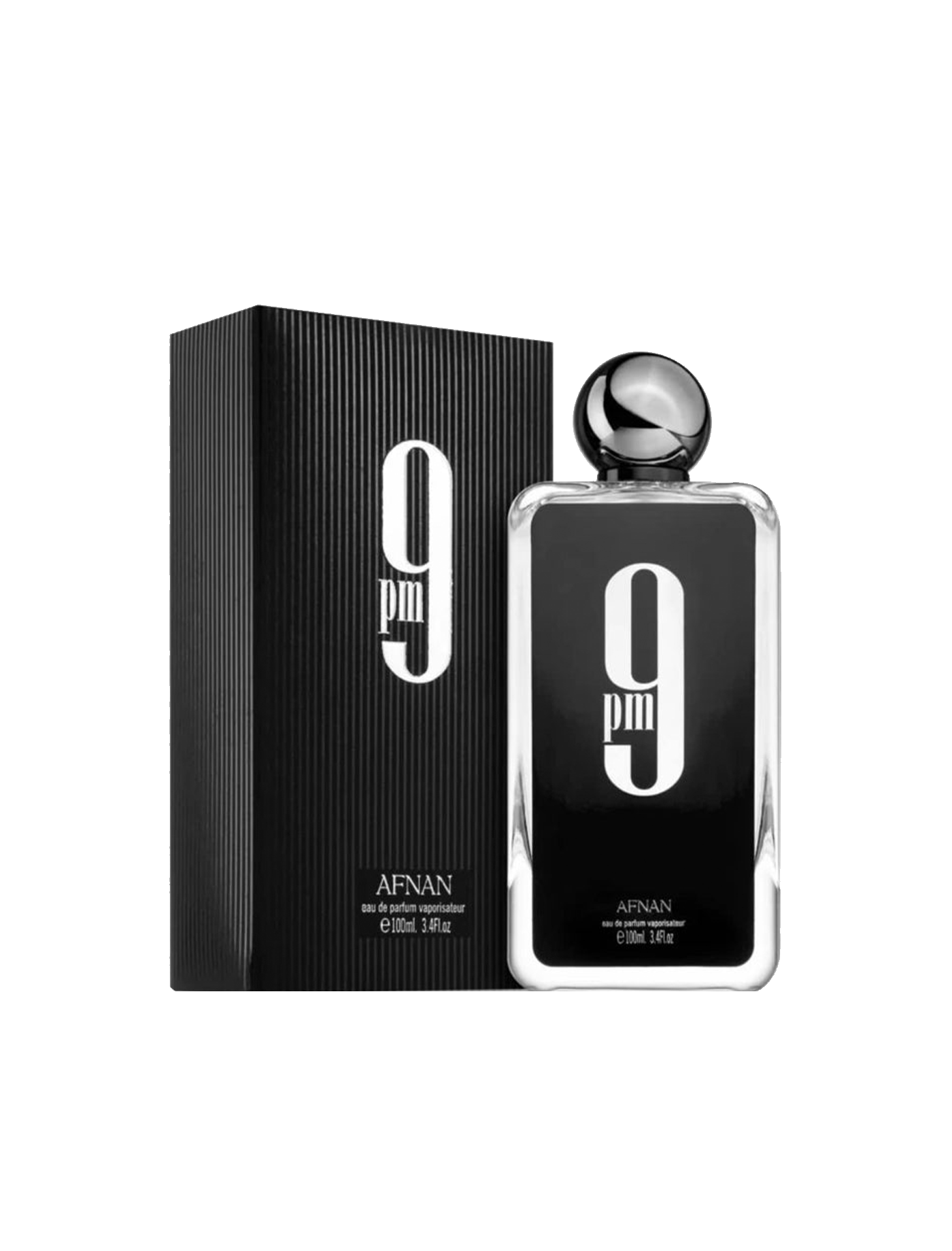 Afnan 9 PM Eau De Parfum Spray 3.4FL.OZ For Men