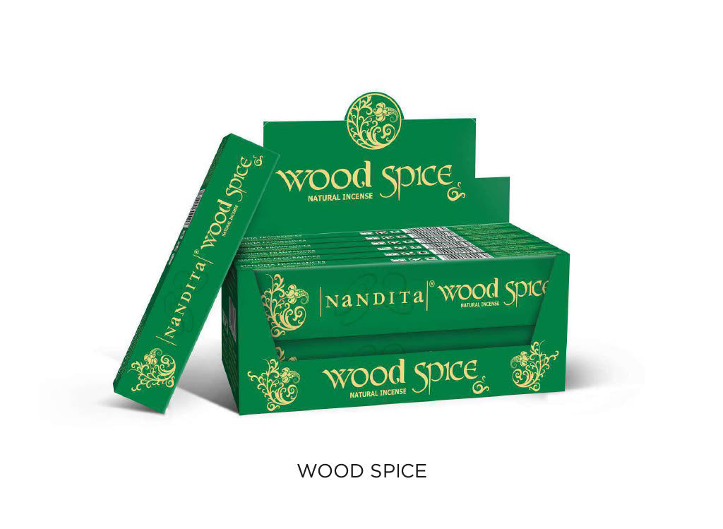 Wood Spice Incense Sticks 15gm 12 pack