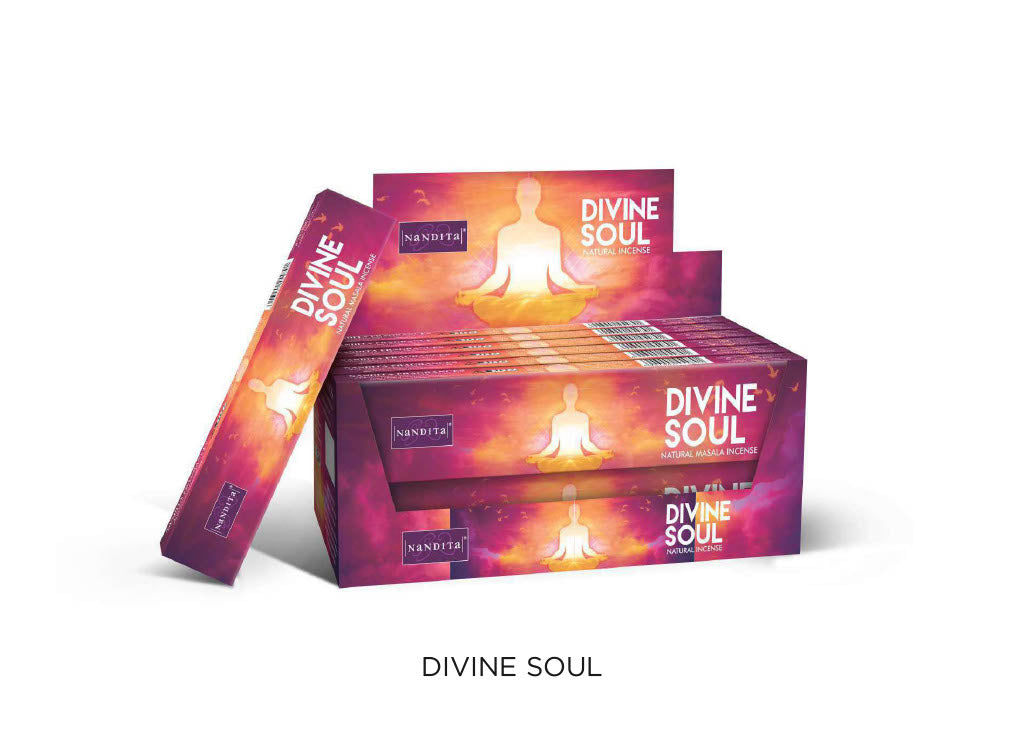 Divine Soul Incense Sticks 15gm 12 pack