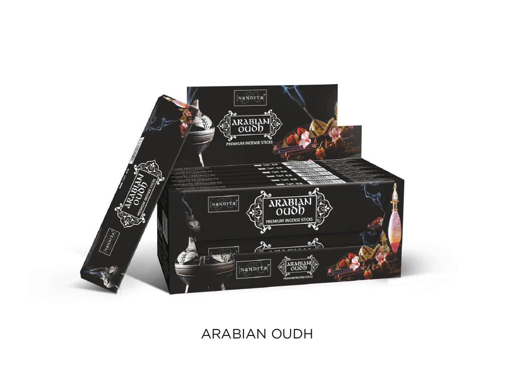 Arabian Oudh Incense Sticks 15gm 12pack