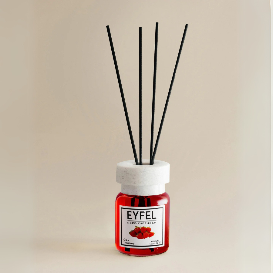 Eyfel Reed Diffuser Strawberry Scent 4.00FL.OZ