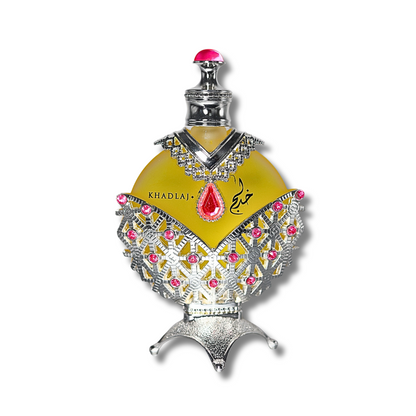 Khadlaj Hareem Al Sultan Silver Pink Diamond Concentrated Oil Perfume 1.18FL.OZ