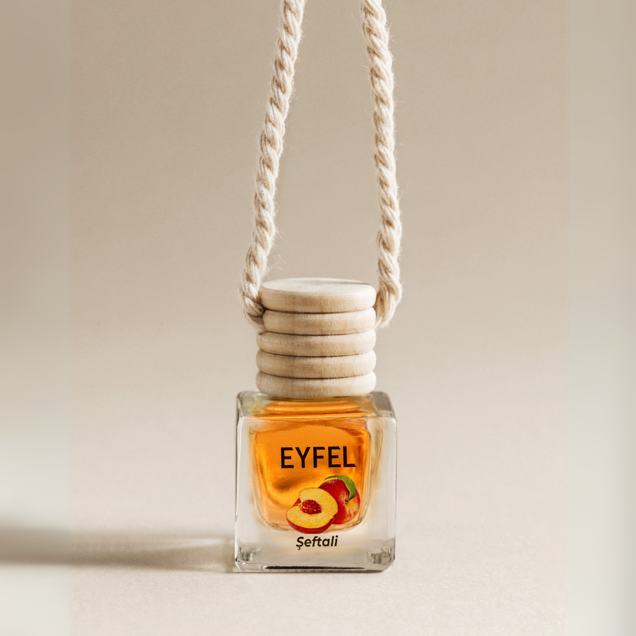 Eyfel Car Fragnance Peach Scent 0.34FL.OZ