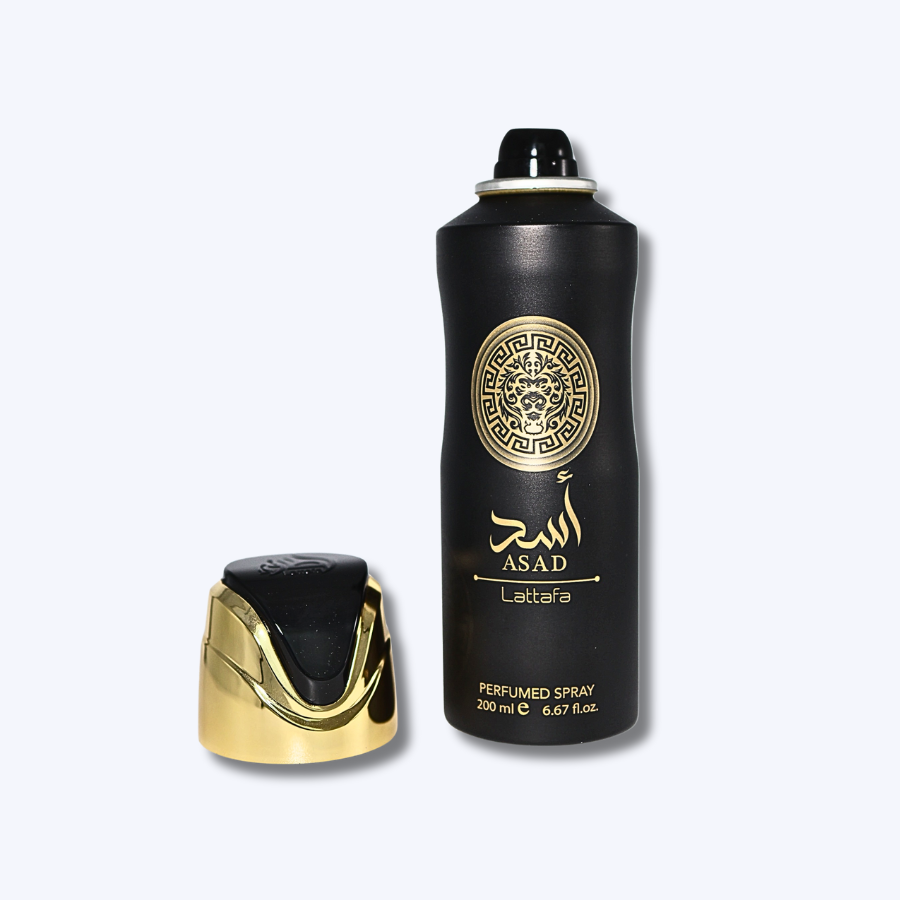 Lattafa Asad Deodorant Perfumed Spray 6.6FL.OZ