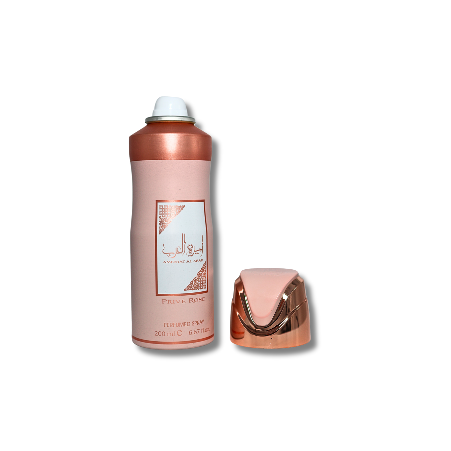 Lattafa Ameerat Al Aran Prive Rose Deodorant 6.67FL.OZ