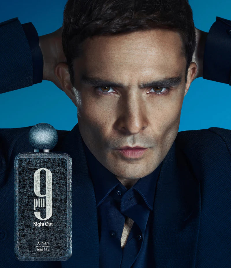 Afnan 9 PM Night Out Extrait De Parfum Spray 3.4FL.OZ | 100ML