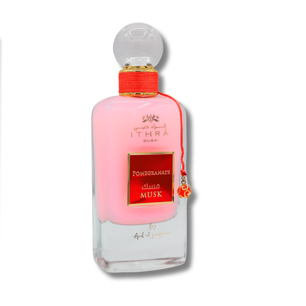 Ard Al Zaafaran Ithra Dubai Pomegranate Musk  Eau de Parfum Spray 3.4 Fl.Oz.