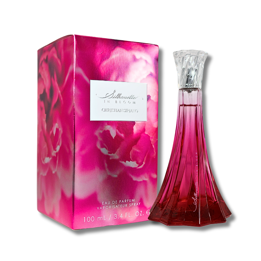 Christian Siriano Silhouette In Bloom 2 Gift Set EDP 3.4 fl.oz with Pink Tote Bag