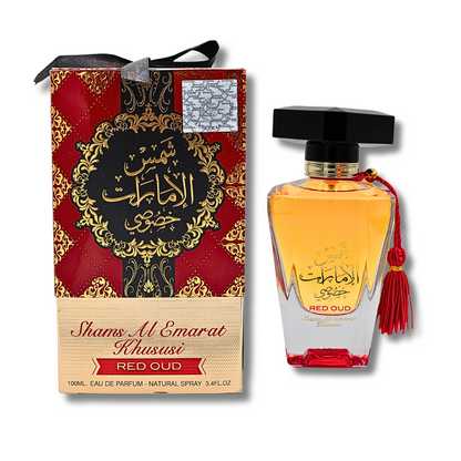 Ard Al Zaafaran Shams Al Emarat Khususo Red Oud Eau de Parfum 3.4FL.OZ For Women