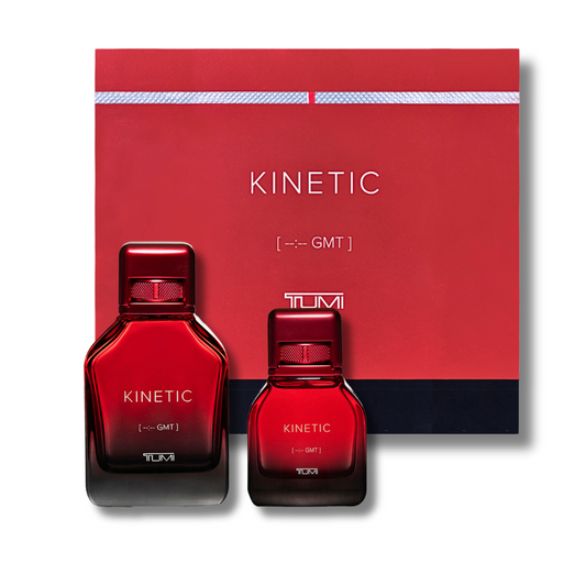 Tumi Kinetic Gift Set Eau De Parfum 6.8FL.OZ & 1.0FL.OZ For Men