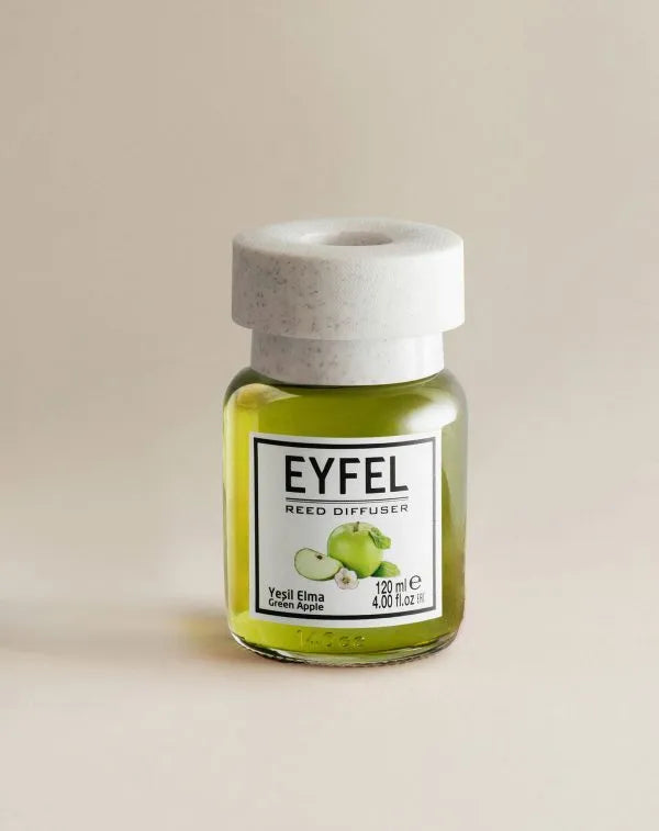DIFUSOR DE Caña EYFEL AROMA A MANZANA VERDE (YEŞİL ELMA) 4.00FL.OZ | 120ML