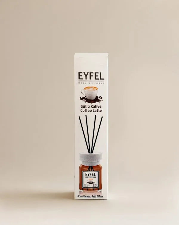 DIFUSOR DE CAÑAS EYFEL AROMA DE CAFÉ (SÜTLÜ KAHVE) 4.00FL.OZ | 120ML