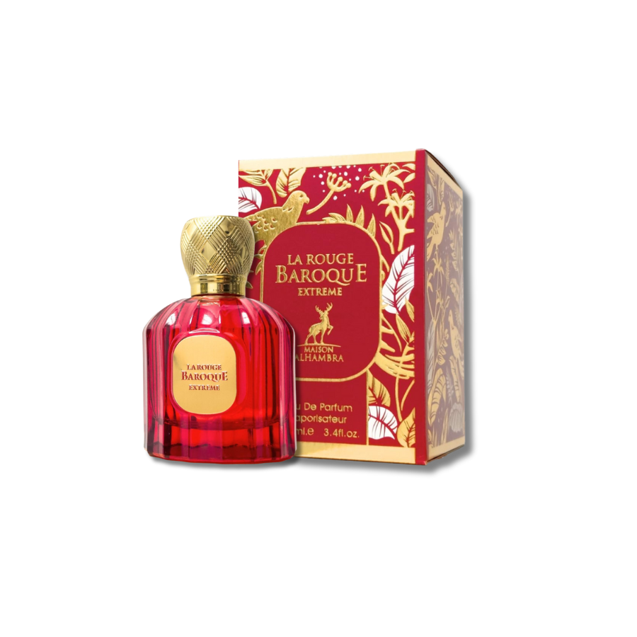 Maisom Alhambre La Rouge baroqe Exyreme Eau De Parfum 3.4FL.OZ
