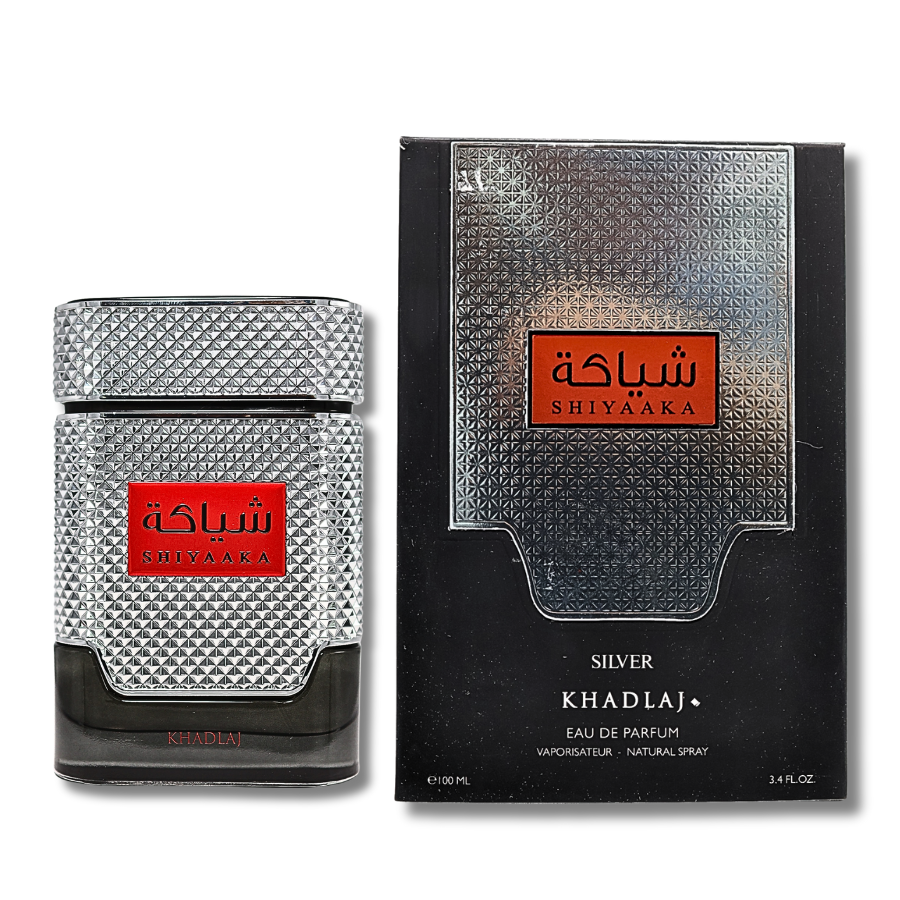 Khadlaj Shiyaaka  Silver Eau De Parfum 3.4FL.OZ