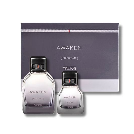 Tumi Awaken Gift Set Eau De Parfum 3.4FL.OZ & 1.0FL.OZ For Men