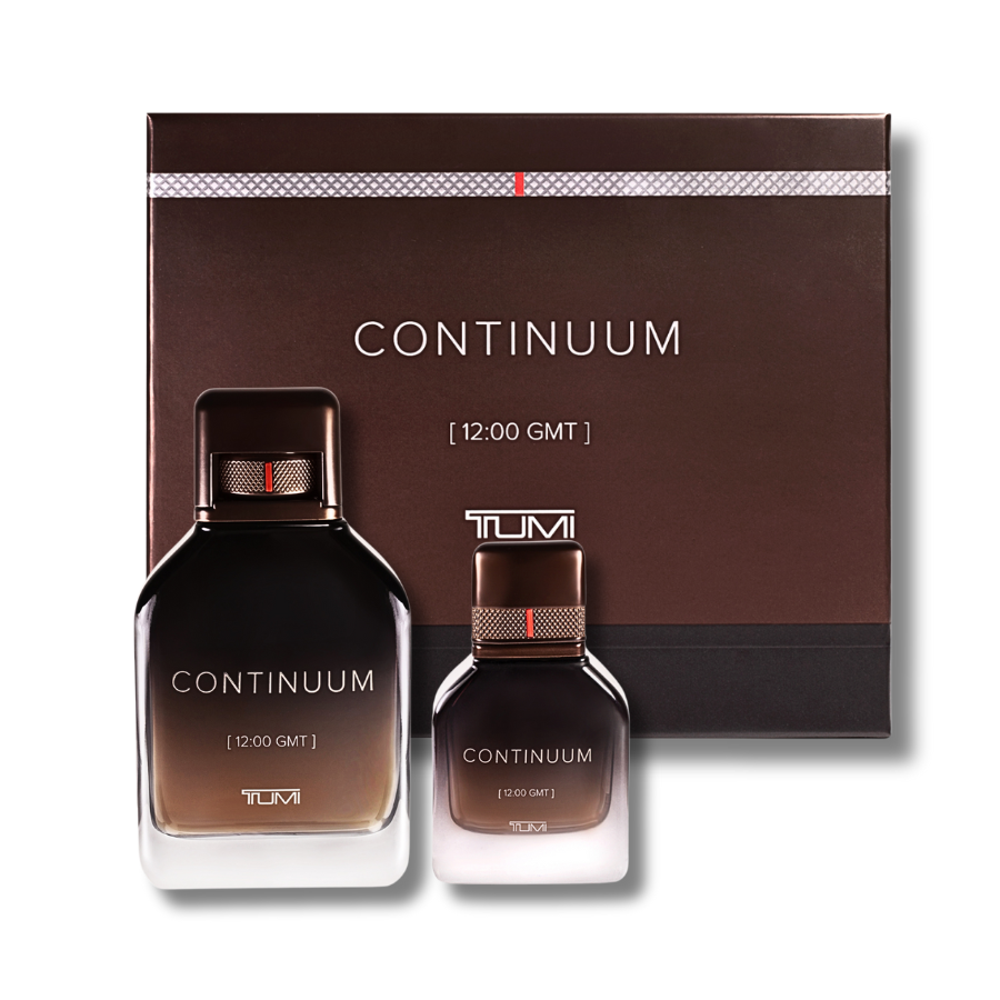 Tumi Continuum Gift Set Eau De Parfum 6.7FL.OZ & 1.0FL.OZ For Men