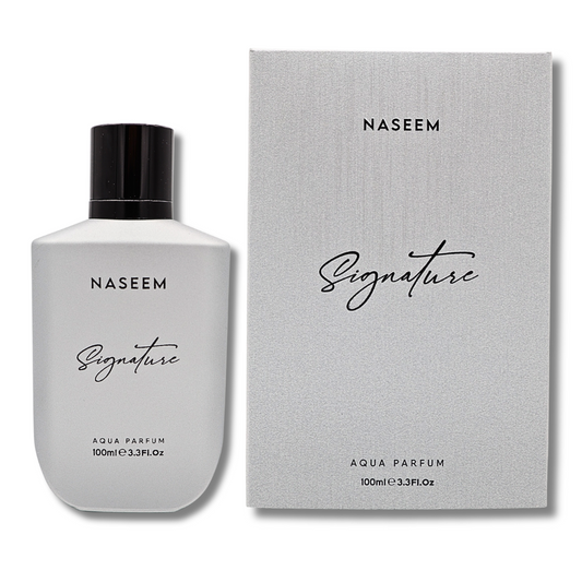 Naseem Signature Silver Aqua Parfum - 3.3fl.oz. -  Water Base Perfume