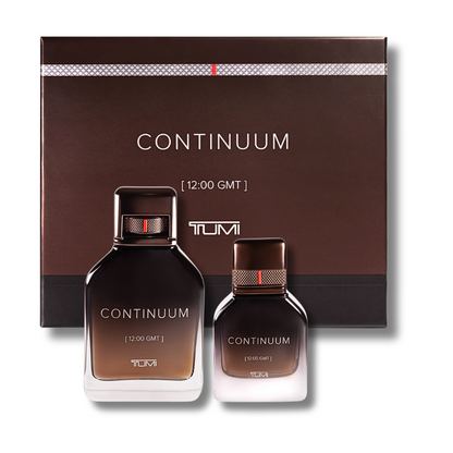 Tumi Continuum Gift Set EDP 3.4 & 1.0FL.OZ For Men