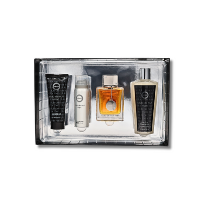 Armaf CDN Man 4 Piece Gift Set with EDT 3.6FL.OZ, Shower Gel 3.4FL.OZ, Body Spray 1.7FL.OZ & Shampoo 8.4FL.OZ