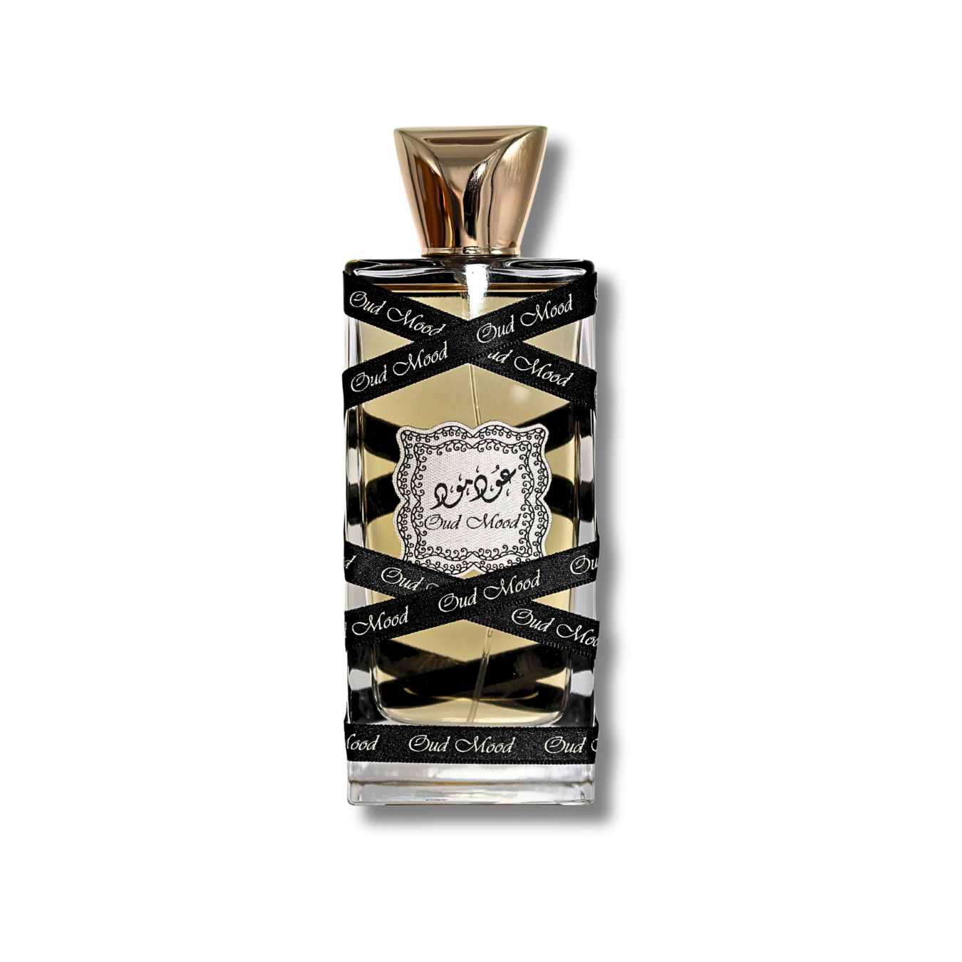 Lattafa Oud Mood Gift Set Eau De Parrfum 3.4FL.OZ, Deoderant 6.6FL.OZ & Hair Mist