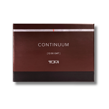 Tumi Continuum Gift Set EDP 3.4 & 1.0FL.OZ And Body Wash 6.8FL.OZ For Men