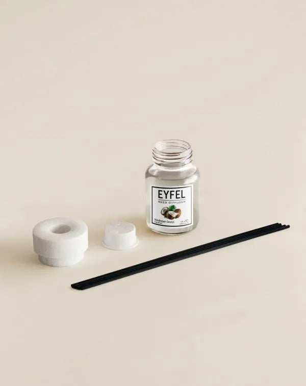 DIFUSOR DE Caña EYFEL AROMA DE COCO (HİNDİSTAN CEVİZİ) 4.00FL.OZ | 120ML