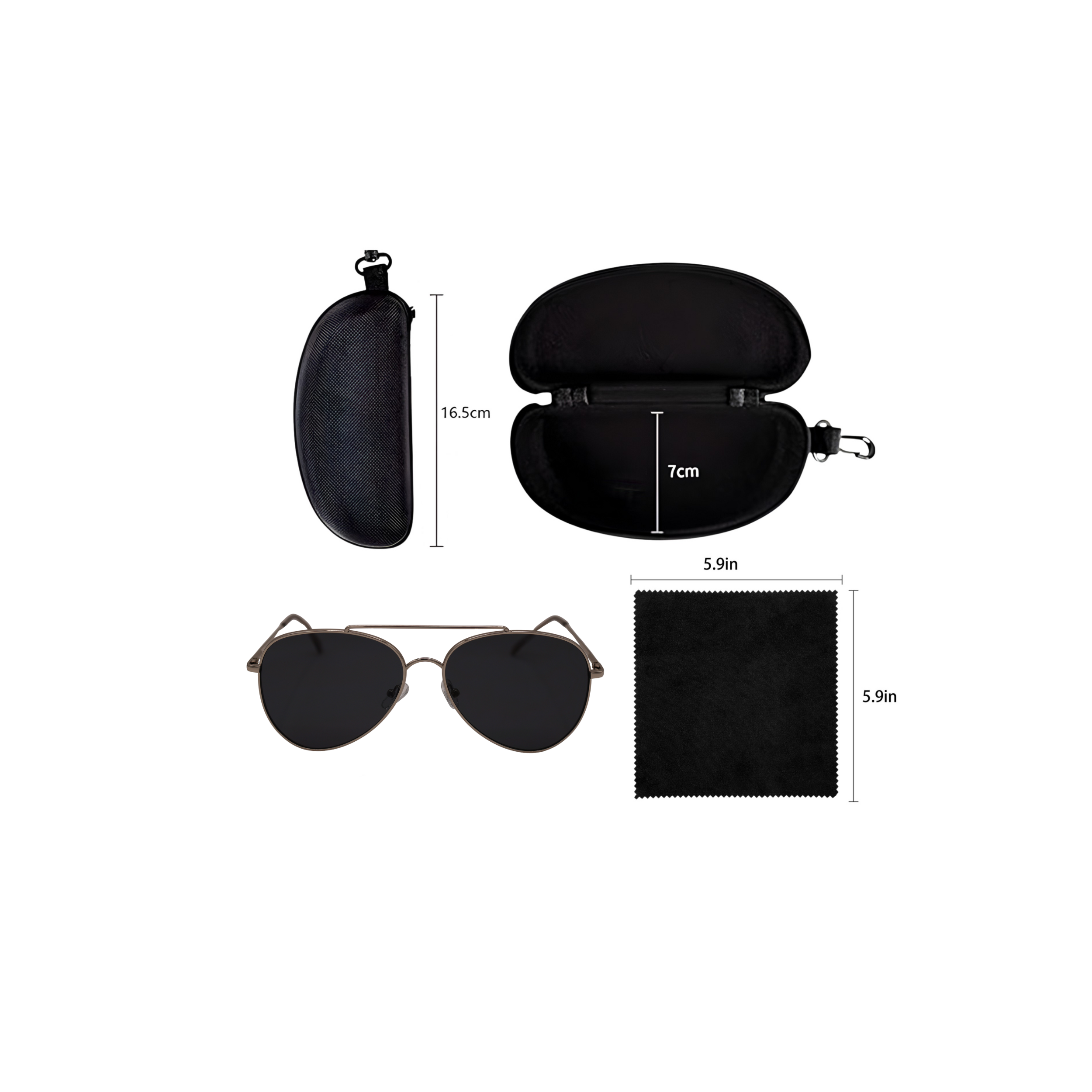 AVIATOR BLUE SUNGLASSES SUN157 J3044