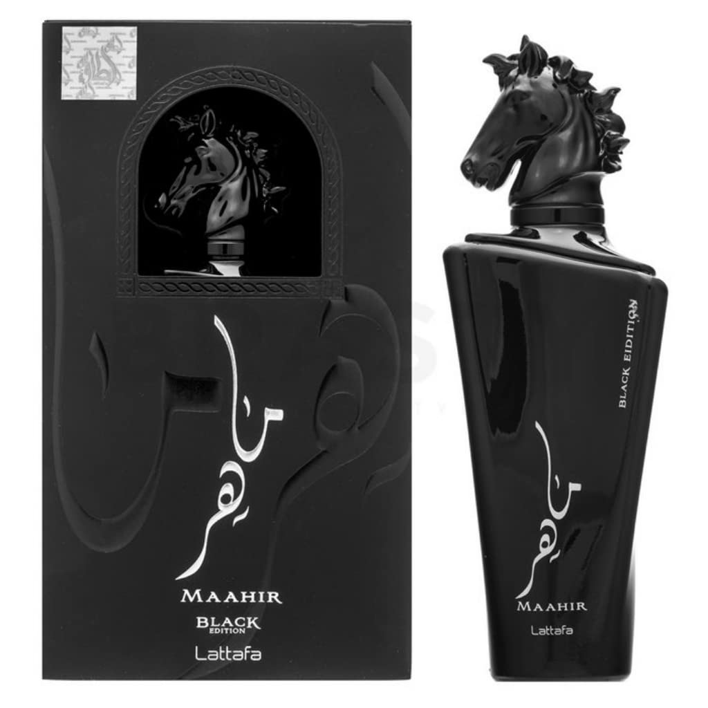 LATTAFA Maahir Black Eau De Parfum Spray 3.4FL.OZ