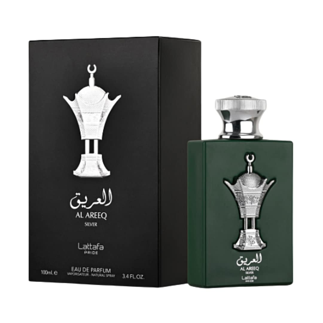 LATTAFA Al Areeq Silver Eau De Parfum Spray 3.4FL.OZ