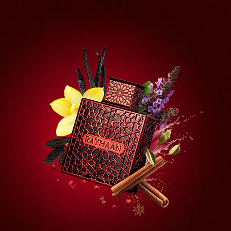 Rayhaan Crimson Eau De Parfum 3.4FL.OZ | 100ML