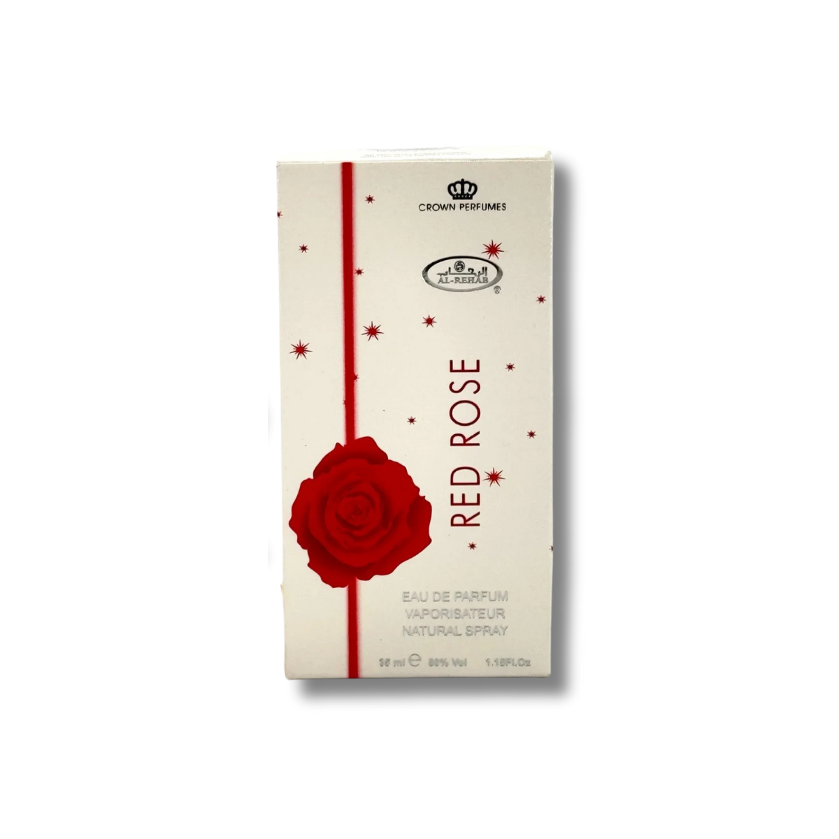 Al Rehab Red Rose Perfume 1.15FL.OZ For Unisex