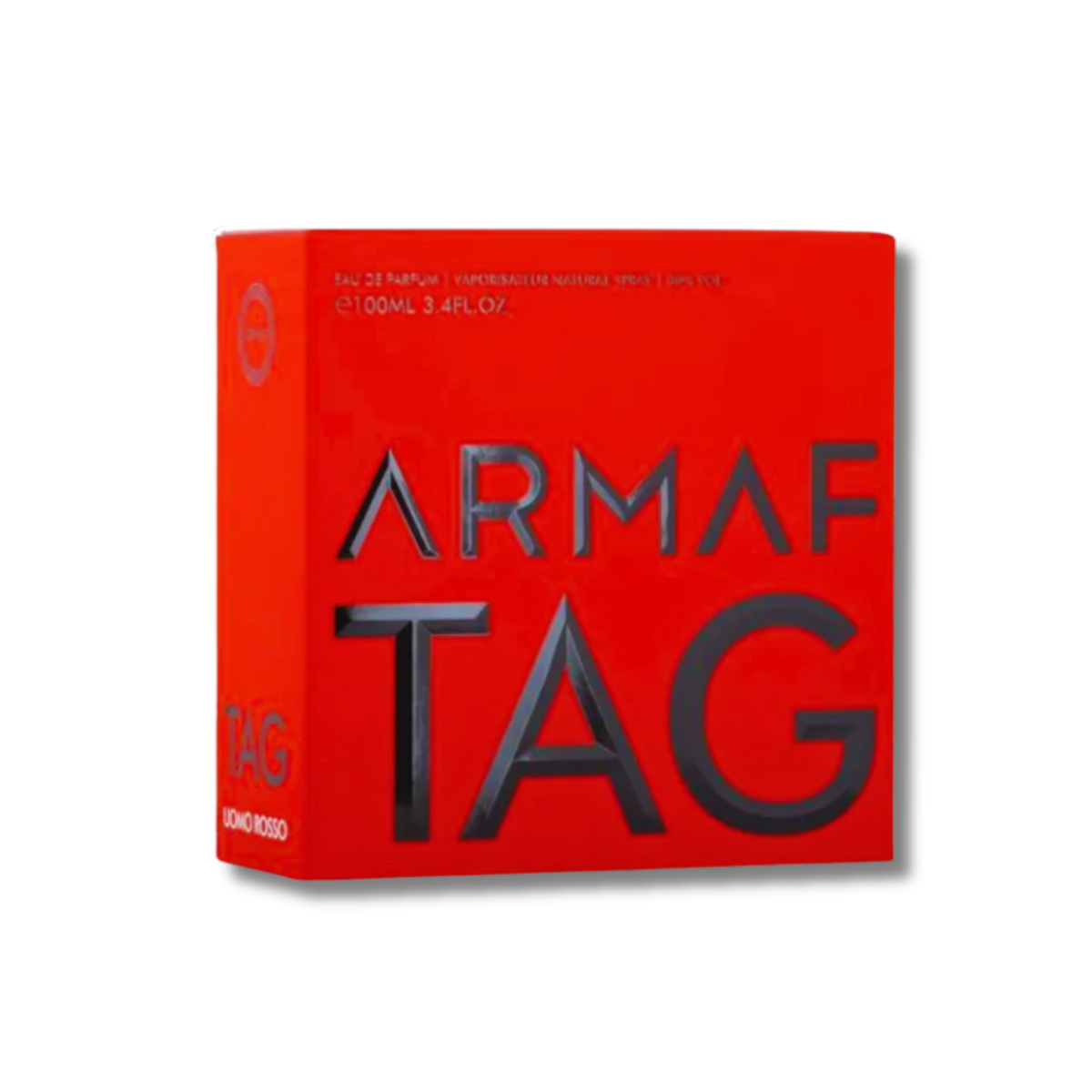 Armaf Tag Uomo Rosso Eau De Parfum Spray 3.4FL.OZ For Men