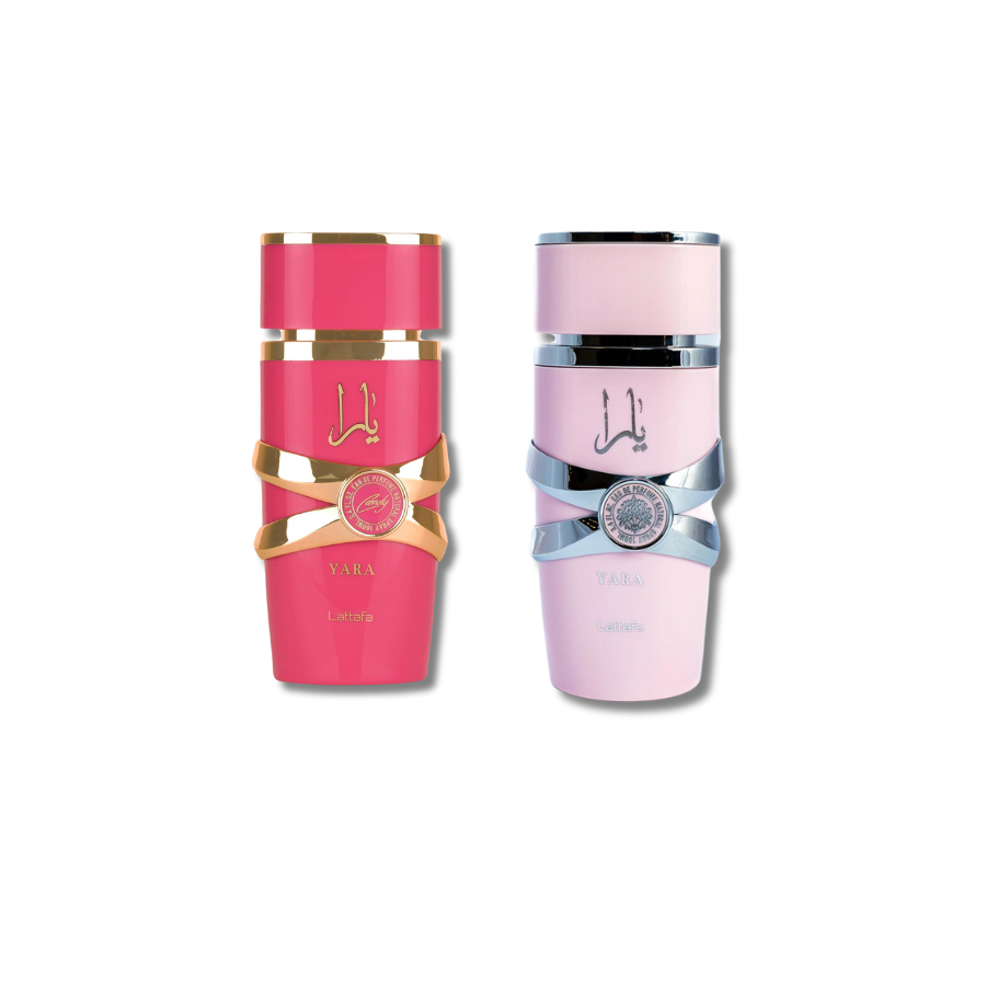 Lattafa 5th Anniversary Edition Yara & Yara Candy Eau De Perfum 3.4FL.OZ X 2 For Women