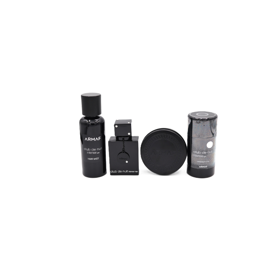 Armaf CDN Intense Man A Collector's Pride Parfum 1.0FL.OZ, Hair Mist, Hair Styling Poma & Deodorant Stick