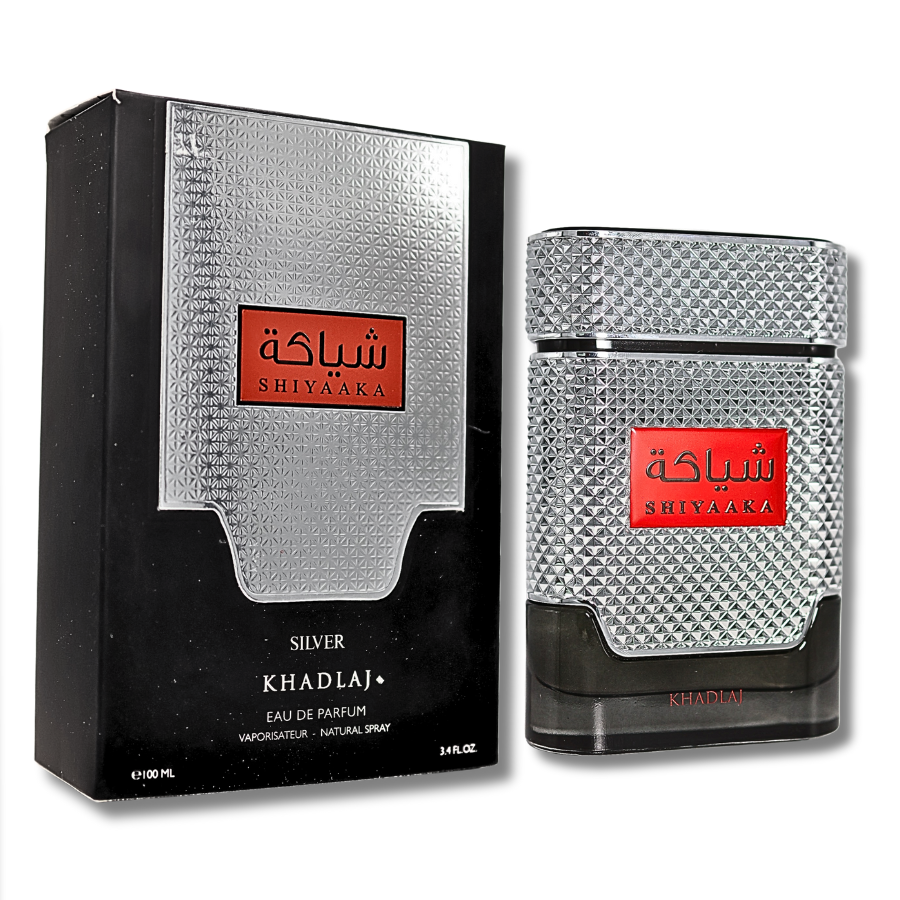 Khadlaj Shiyaaka  Silver Eau De Parfum 3.4FL.OZ