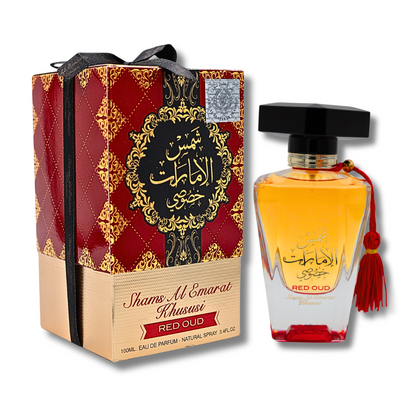 Ard Al Zaafaran Shams Al Emarat Khususo Red Oud Eau de Parfum 3.4FL.OZ For Women