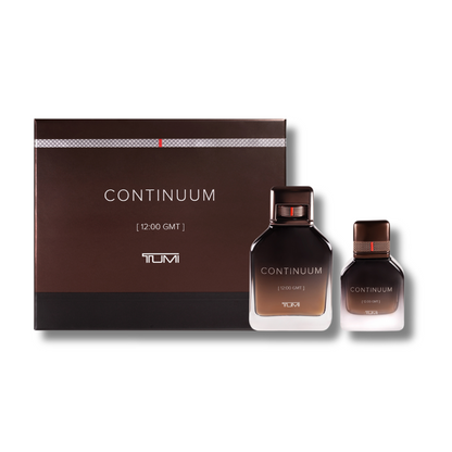 Tumi Continuum Gift Set EDP 3.4 & 1.0FL.OZ For Men