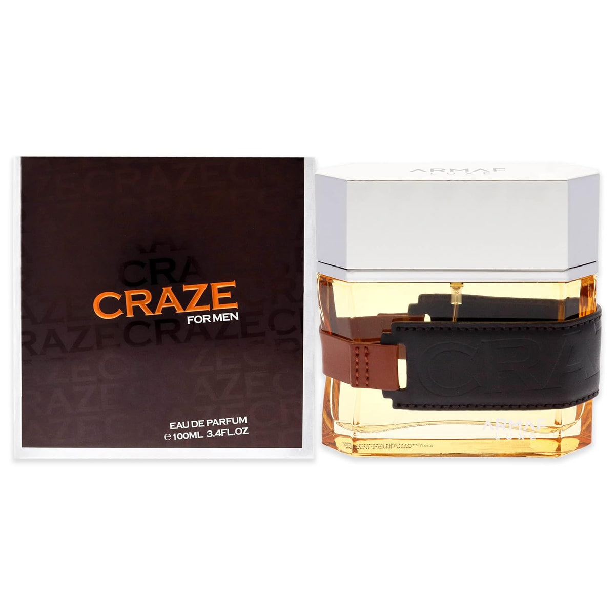 Armaf Craze Eau De Parfum Spray For Men 3.4 FL.OZ