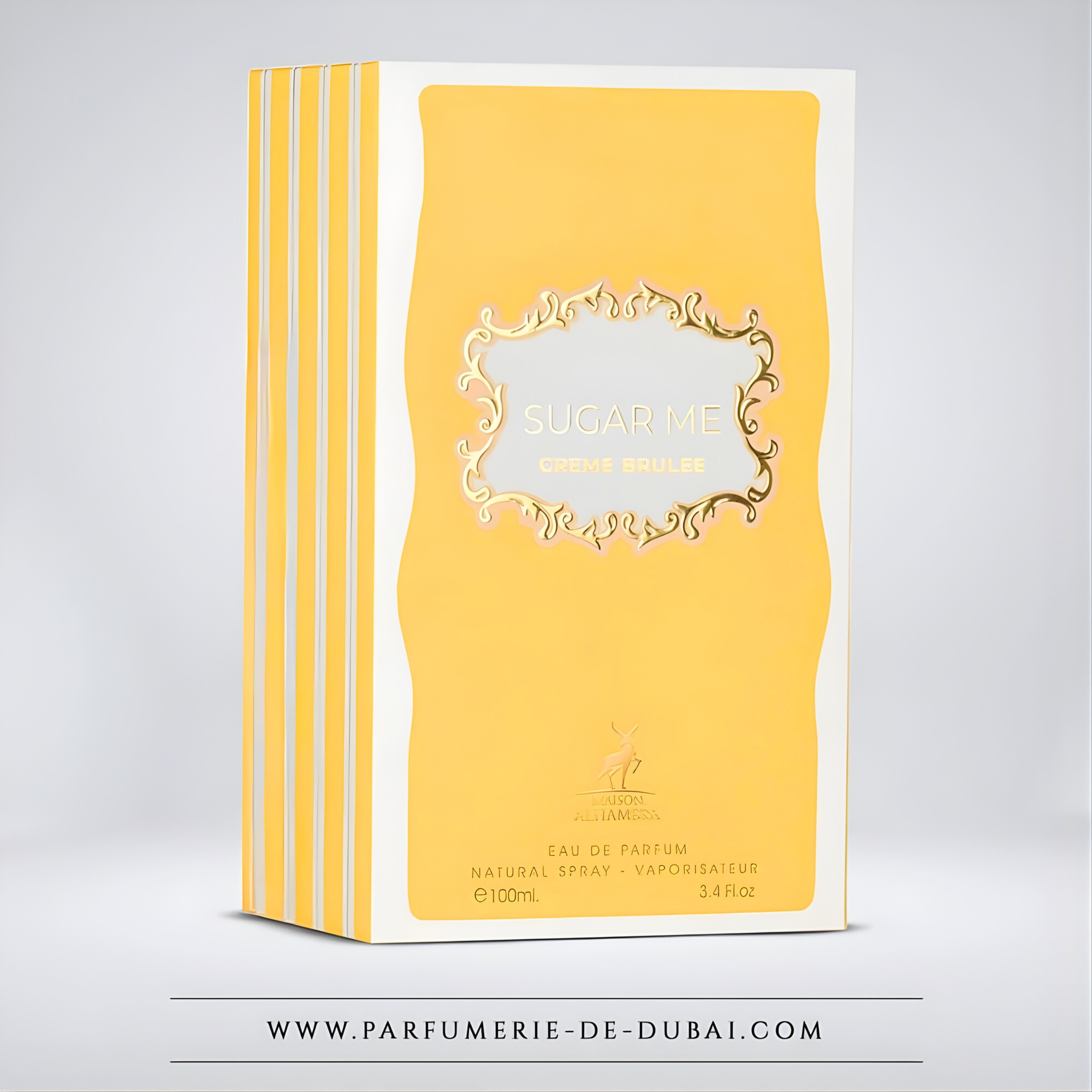 Maison Alhambra Sugar Me Creme Brulee Eau De Parfum 3.4FL.OZ