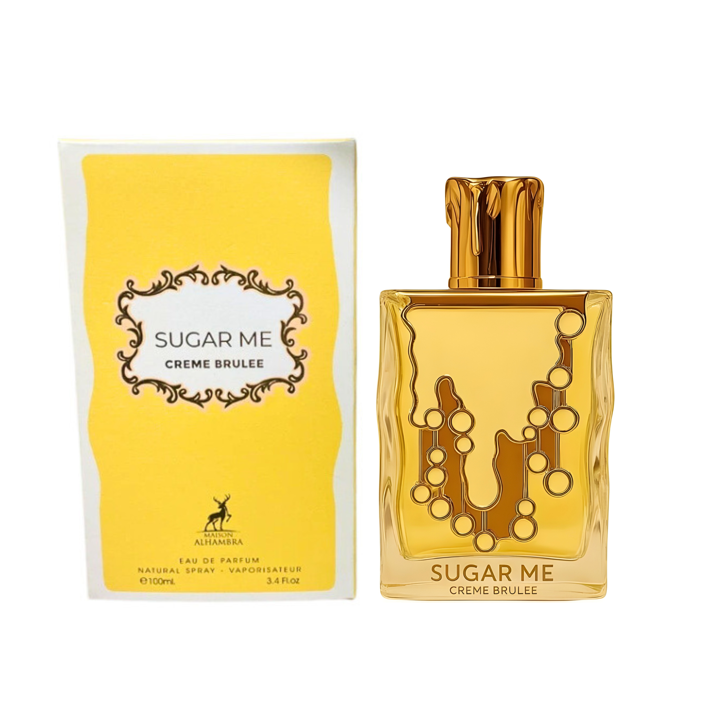 Maison Alhambra Sugar Me Creme Brulee Eau De Parfum 3.4FL.OZ