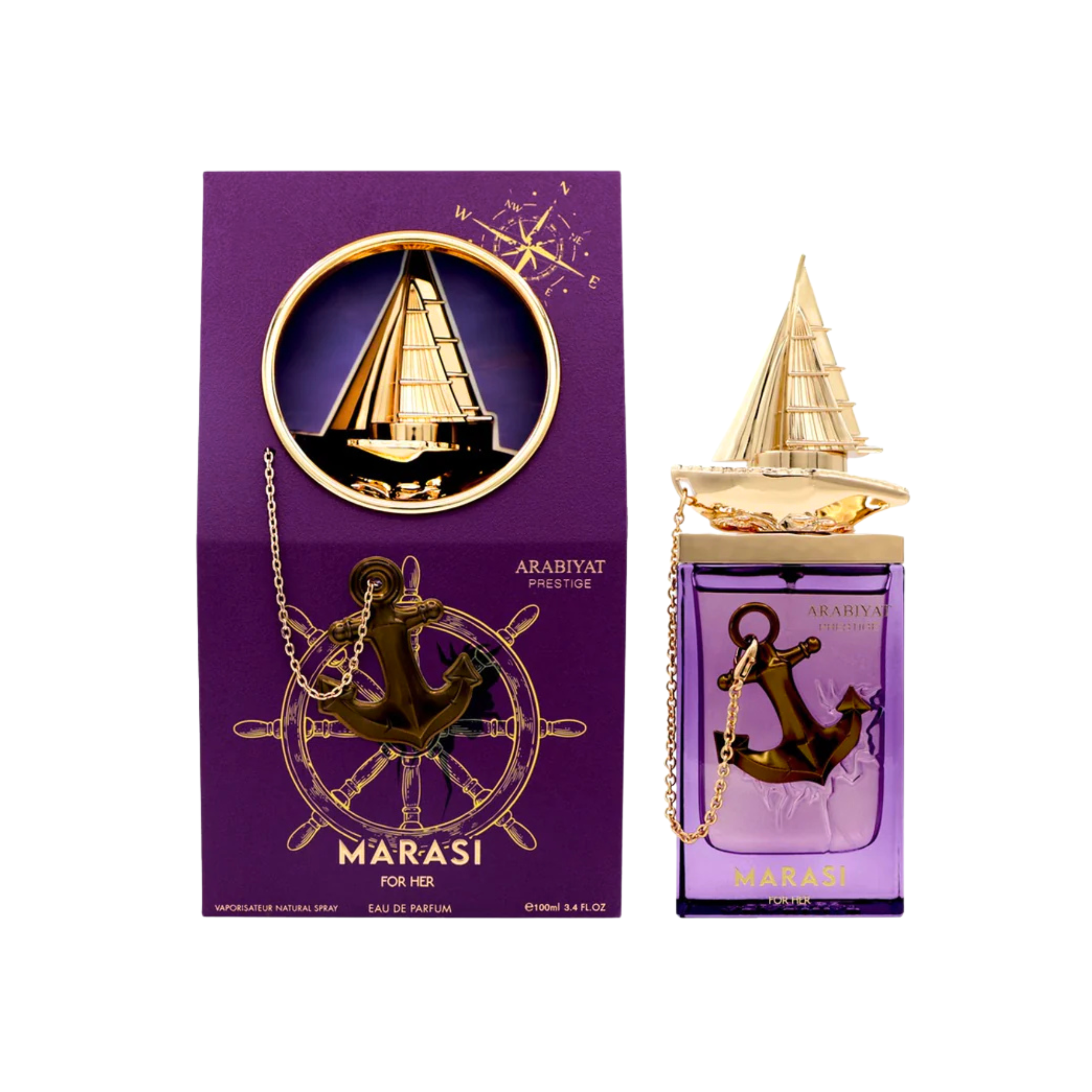 Arabiyat Prestige Marasi For Her Eau De Parfum 3.4FL.OZ | 100ML