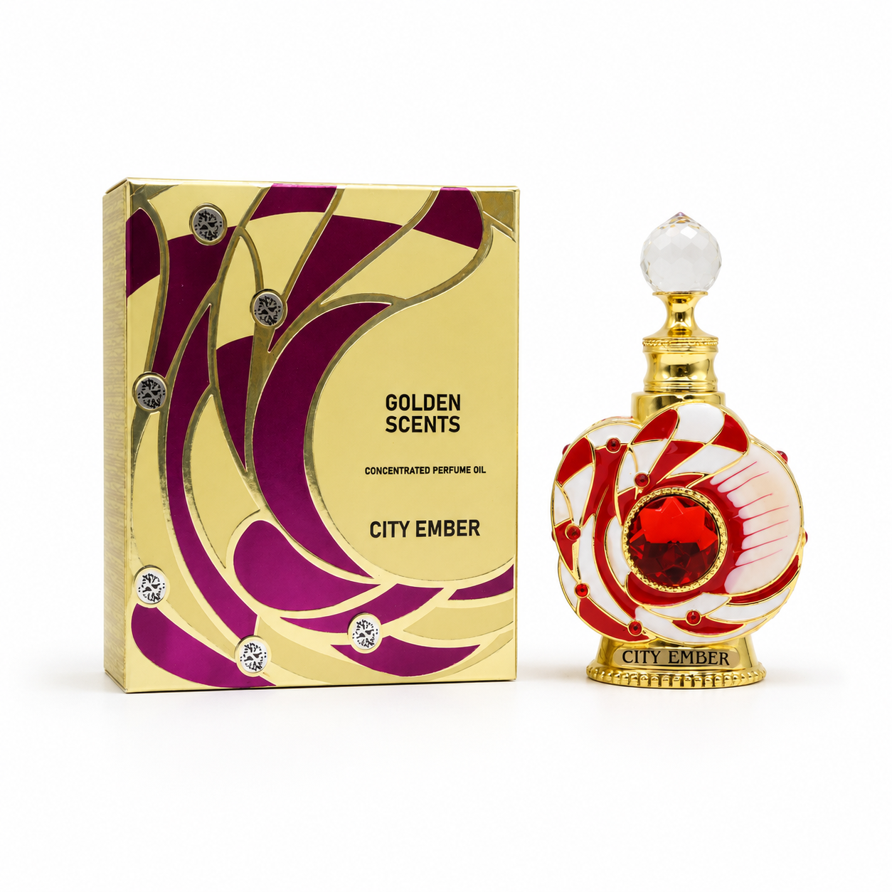 ACEITE DE PERFUME CONCENTRADO CITY EMBER GOLDEN SCENTS 12 ML