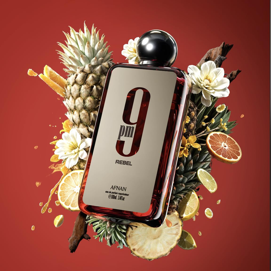 Afnan 9PM Rebel Eau De Parfum 3.4Fl.OZ For Unisex