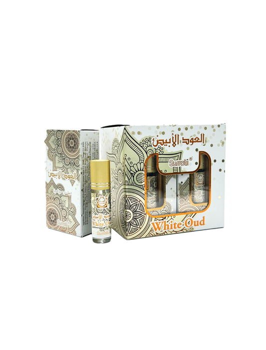 Surrati White Oud Oil Perfume 6Pcs x 0.2FL.OZ Unisex